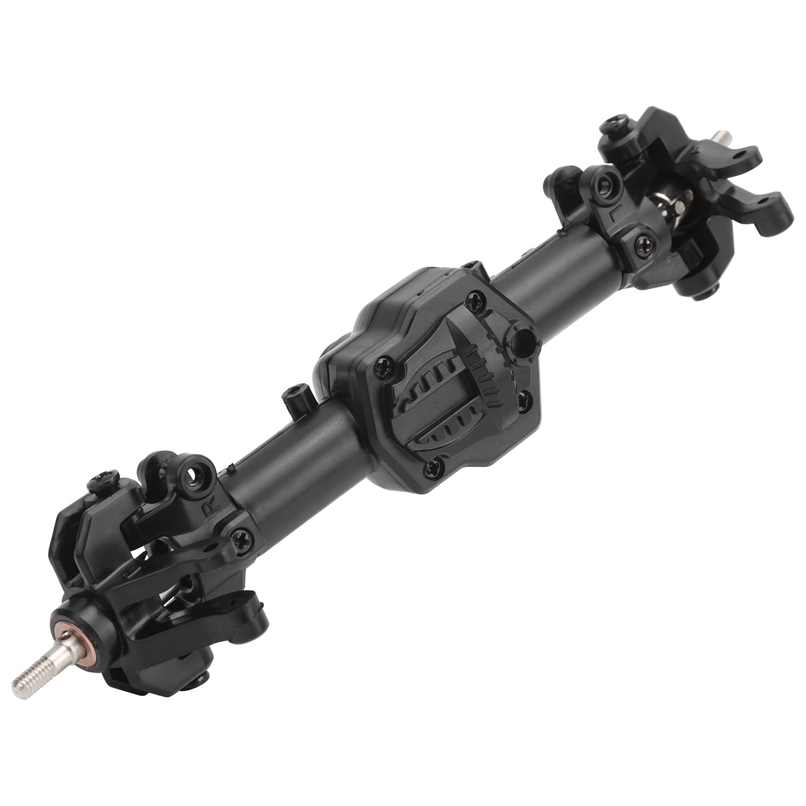 VGEBY - Eje Delantero Y Trasero Para Coche RC 1:10, Compatible Con SCX10 I/II, Con Ejes De Transmisión De Metal Y Engranajes De Acero, Duradero Y Estable