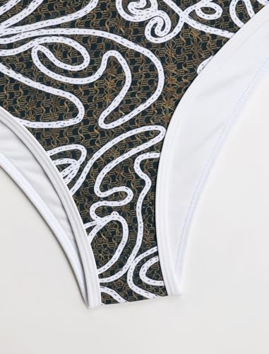 Image of ZAFUL Women Strapless Textured Bandeau Bikini 2 Piece Swimwear Cheeky Solid Lace up Bathing Suits