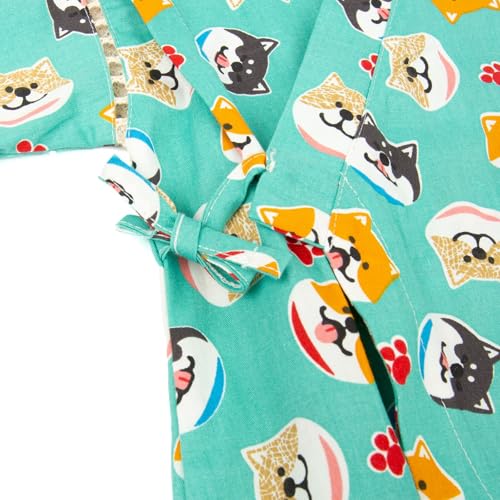 PAUBOLI Baby Romper Kimono Robe Cotton Japanese Pajamas3