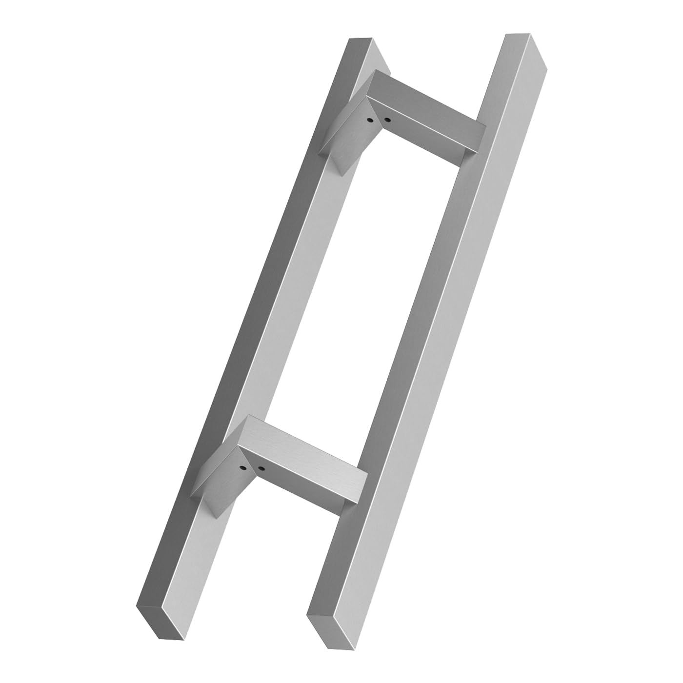 PINOX Pochwyt do drzwi dwustronny prostokątny 200x300 skośny 45° INOX Satyna