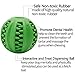 ONTWOPETS Dog Ball Toy - Interactive Dog Enrichment, Mental Stimulation Treat Embedding Rubber Ball Reduce Boredom (3 inches)