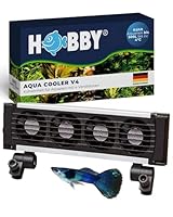HOBBY Aquaristik Aqua Cooler V4 I Kühleinheit für Aquarien bis 300L I leise Aquarienkühlung mit 4 Ventilatoren I effektive Temperaturkontrolle I geeignet für Süßwasser- und Meerwasseraquarien