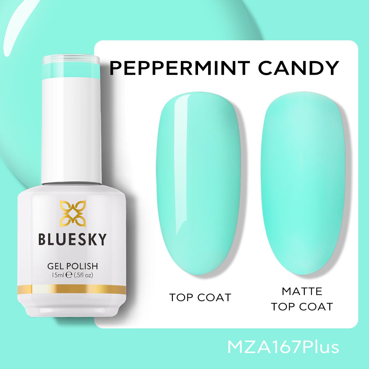 Amazon.com: BLUESKY Light Green Gel Nail Polish- Pastel Spring