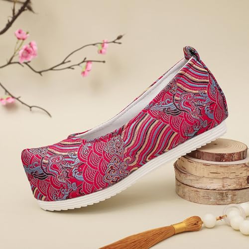 Chinese Style Shoes Cheongsam Hanfu Flats Mary Jane for Ladies4