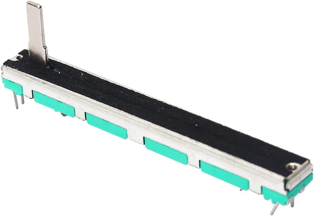 Electronic Spices SC6080GH A10k 75mm Single Channel Linear Slide Potentiometer Pack of 1 Pcs
