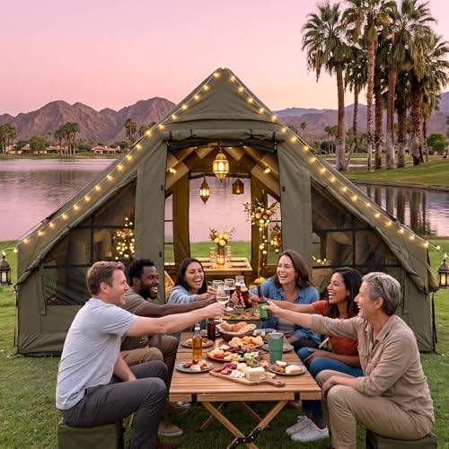 Carpa Inflable para Camping 6-8 Personas miniatura 3
