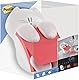 Post-it Z-Notes Spender & 3M Scotch Klebebandabroller im Katzendesign, Praktische Einhand-Notizausgabe mit 1 Block (pink) und Klebeband weiß, 19mm x 8,89m für Schreibtisch - Weihnachtsgeschenk