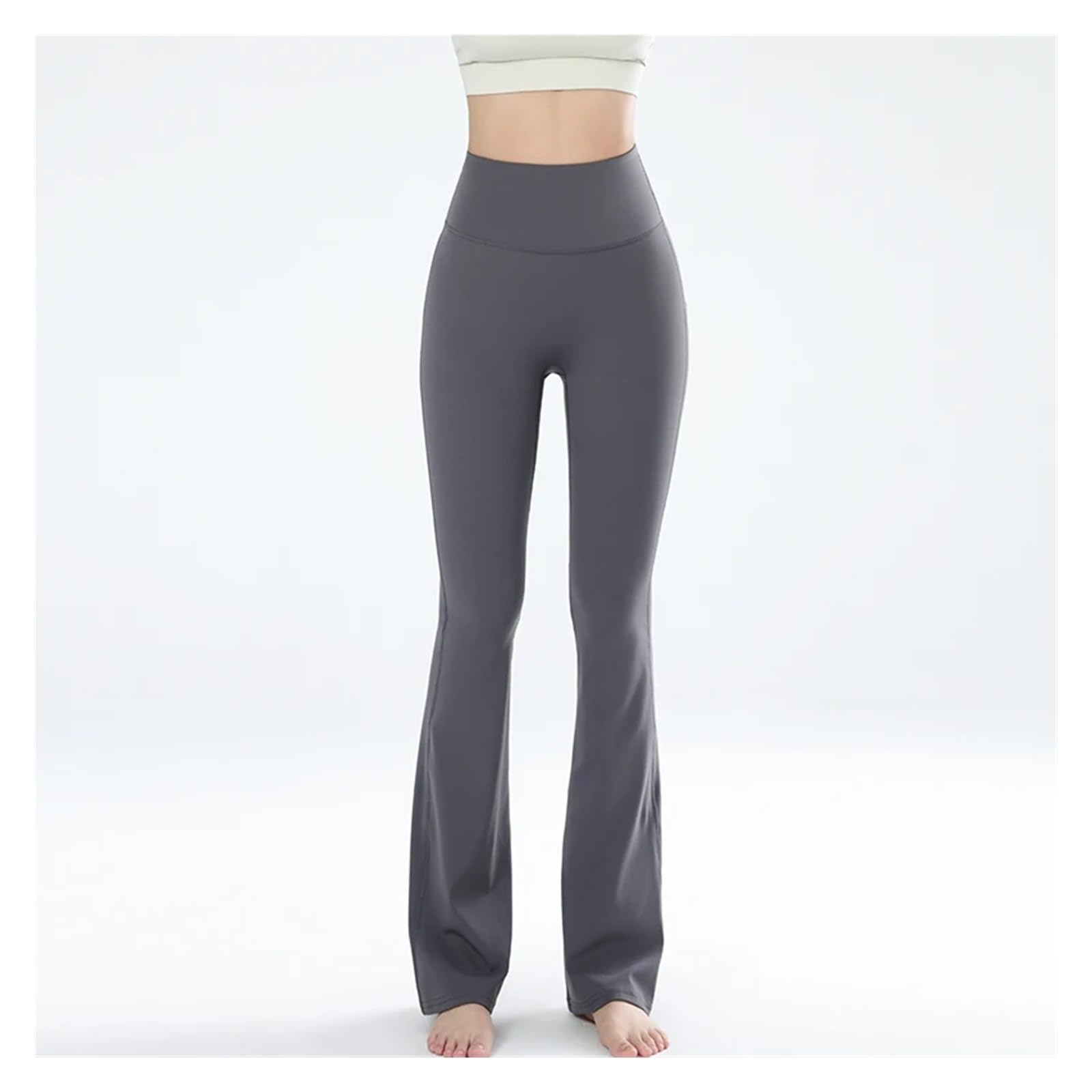 Leggings For Mujer, Pantalones De Yoga Ajustados, Pierna Ancha Y Cintura Alta para Yoga Fitness