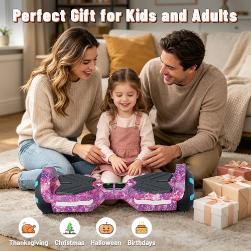Image of SIMATE Scooter, Bluetooth Speakers and LED Light-Up Wheels, APP Control, Dual 250W Motors, 8.5 mph Max Speed & 8.5 Miles Max Range, Gifts for Kids Adults Girls Boys