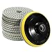 Produktbild wishfive 15 Stück 10,2 cm Polieren Pads Set 506000 Körnung Wet Dry Diamant Polieren Pads mit selbstklebend Disc