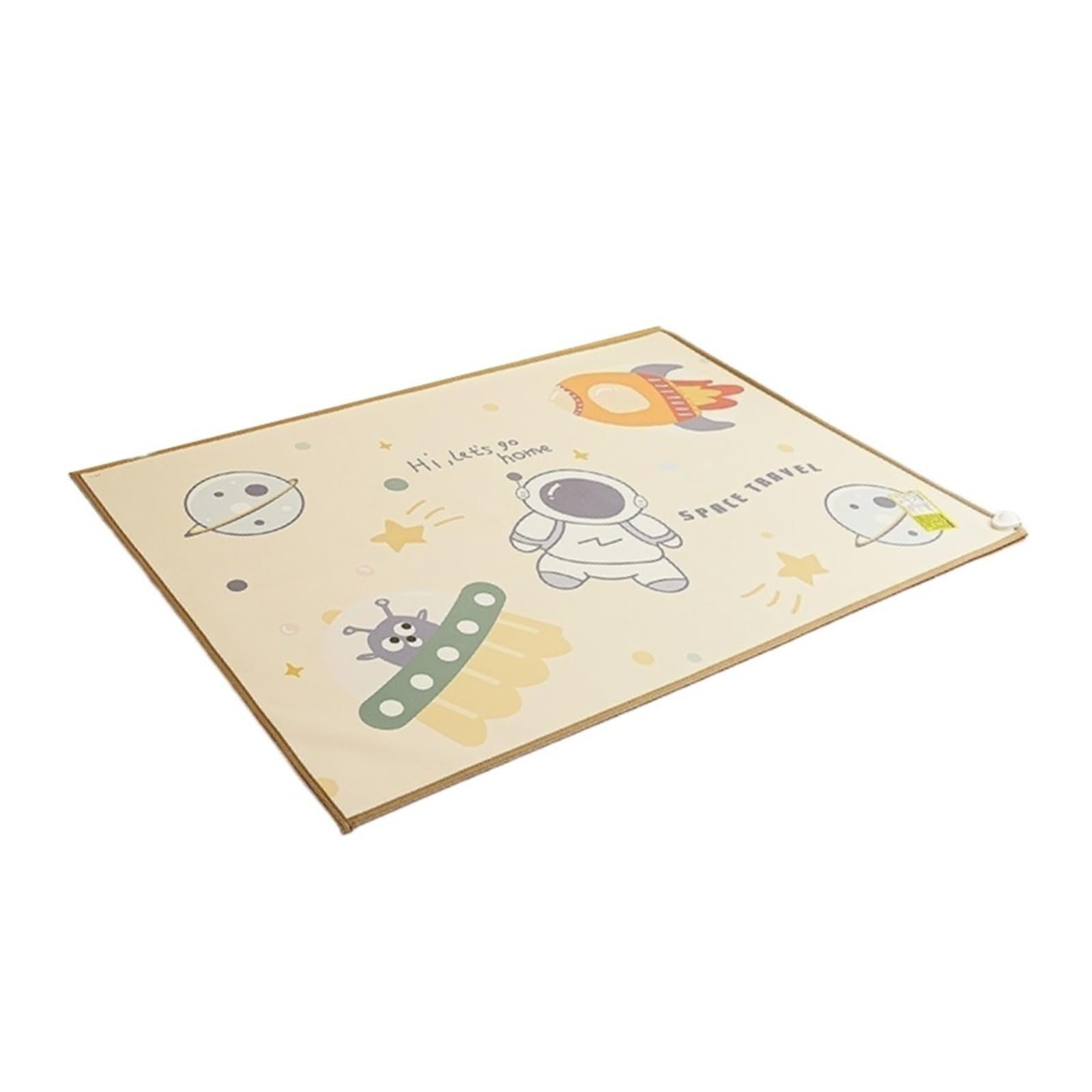 Tappetino Riscaldante For Pavimento In Cristallo Di Carbonio E Grafene, Tappeto Elettrico For Bambini, For Gattonare, For Soggiorno Casa Si Riscalda Rapidamente(Space Travel,200x150cm)