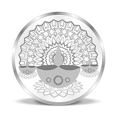 ACPL Precious Moments BIS Hallmarked Silver Coin Diya Spreading L...