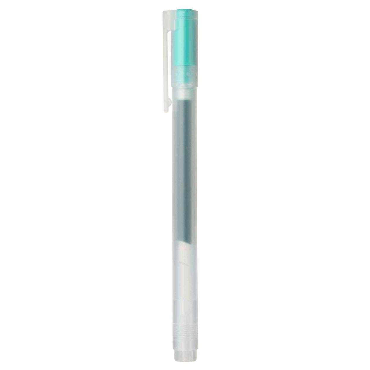 Amazon | 無印良品 ゲルインキボールペン キャップ式 緑 0.5mm
