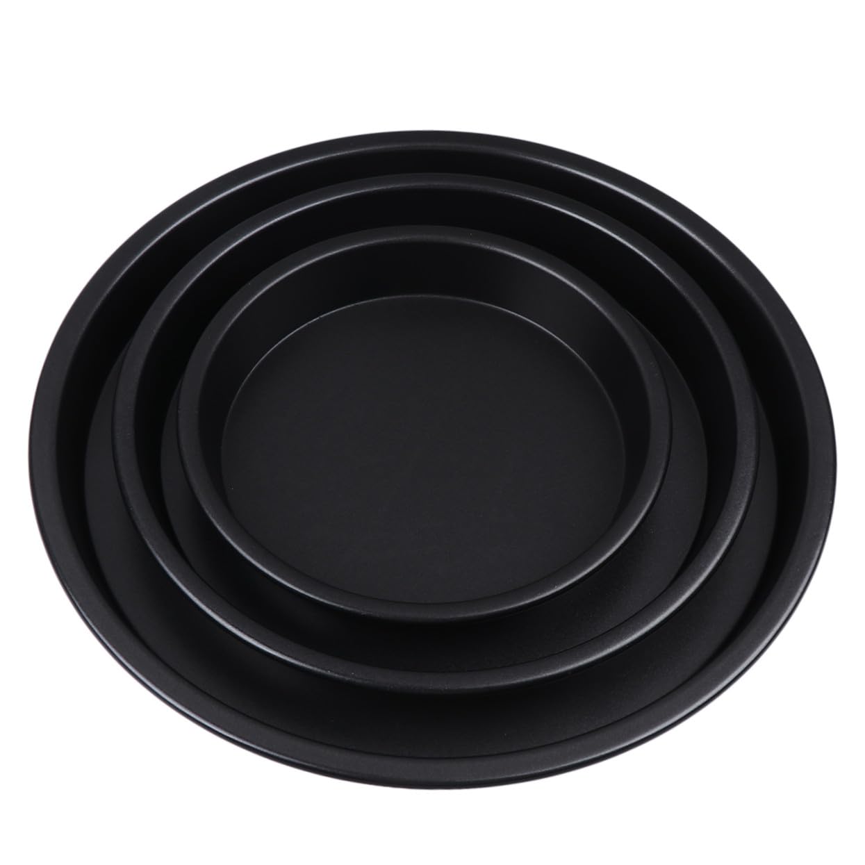 Zerodeko Backblech zum Kuchenbacken und Professionelle Nutzung Antihaftbeschichtet aus Aluminiumlegierung 3 Stück für Backofen und Mikrowelle