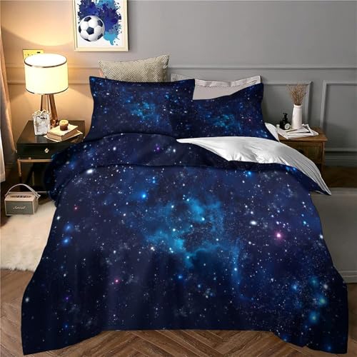 Parure de lit étoiles cosmiques 135x200 microfibre - 6