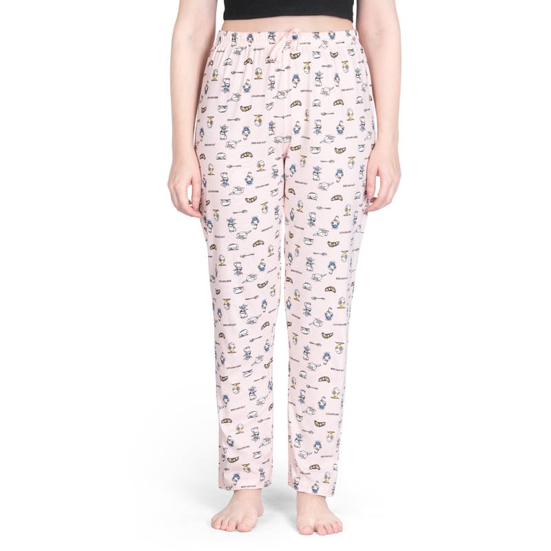 Image of Real Basics Women's Cotton Printed Pyjama Pack of 1