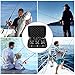 Lixada Fishing Bite Indicators,Fishing Bite Alarm Set with 3 Wireless Fishing LED Alarm Indicator Alert Bell Fishing Swinger Fishing Tackle with Zippered Box