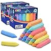 51tqbpay2fs - JOYIN 48 PCS Cone Shaped Washable Sidewalk Chalks , Non-Toxic Jumbo Chalk for Art Play, Sidewaalk Colored Outside Washable Set for Summer Outdoor Games and Chalkboard Drawing
