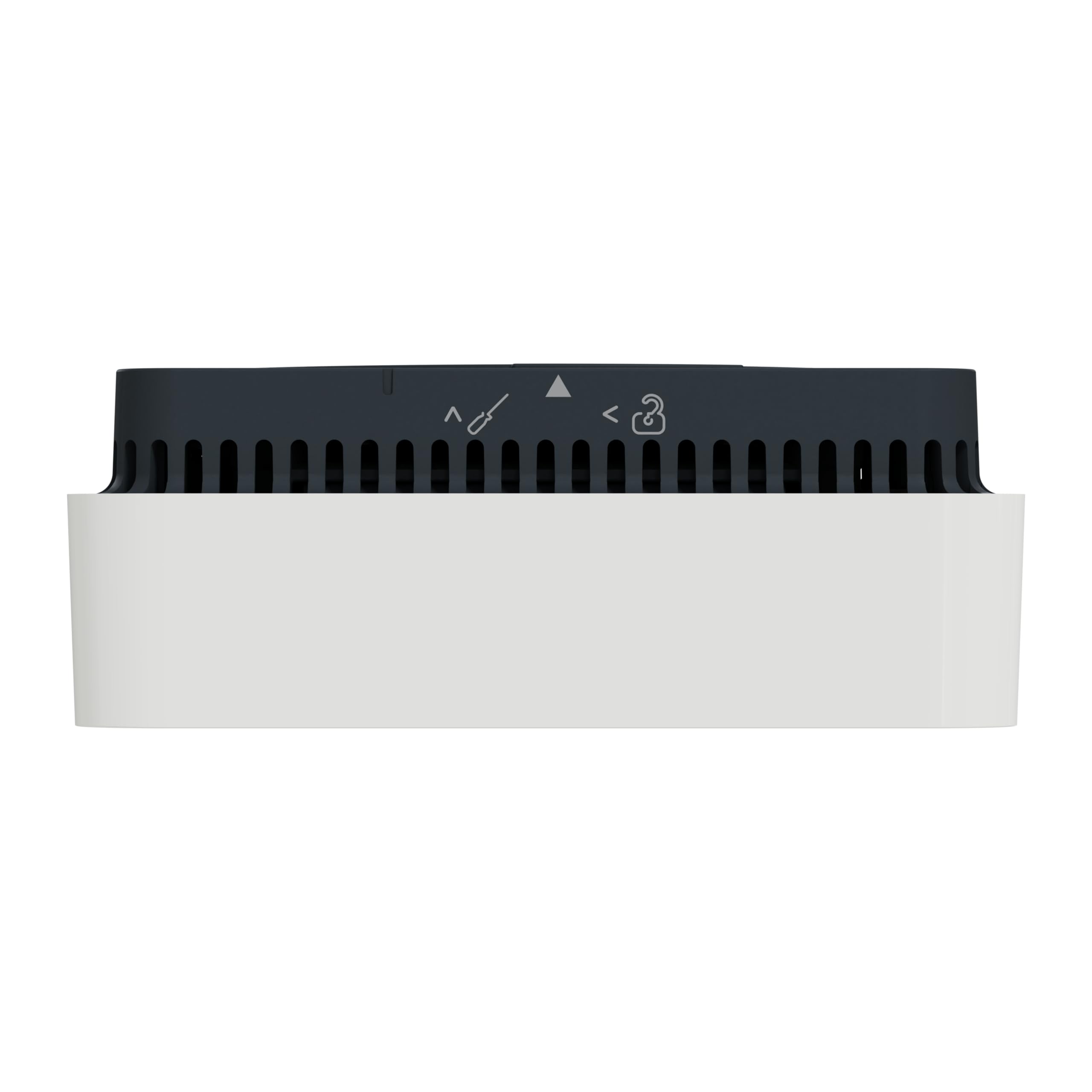 Schneider Electric Wiser Smart Home Rauchmelder, CCT599002 | Steuerung manuell oder per App, über Hub kompatibel mit Alexa und Google, IP20, 10-Jahres Batterie