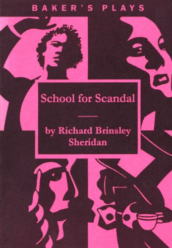 School for Scandal 0874405734 Book Cover