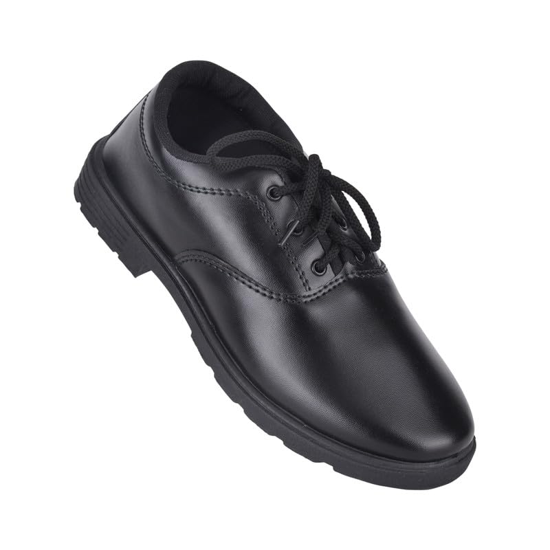 SOCKY Boys Black Formal Pull in Lace School Shoe for Kids 5 to 12 Years (B0D8CMXMX5) Amazon Price History, Amazon Price Tracker