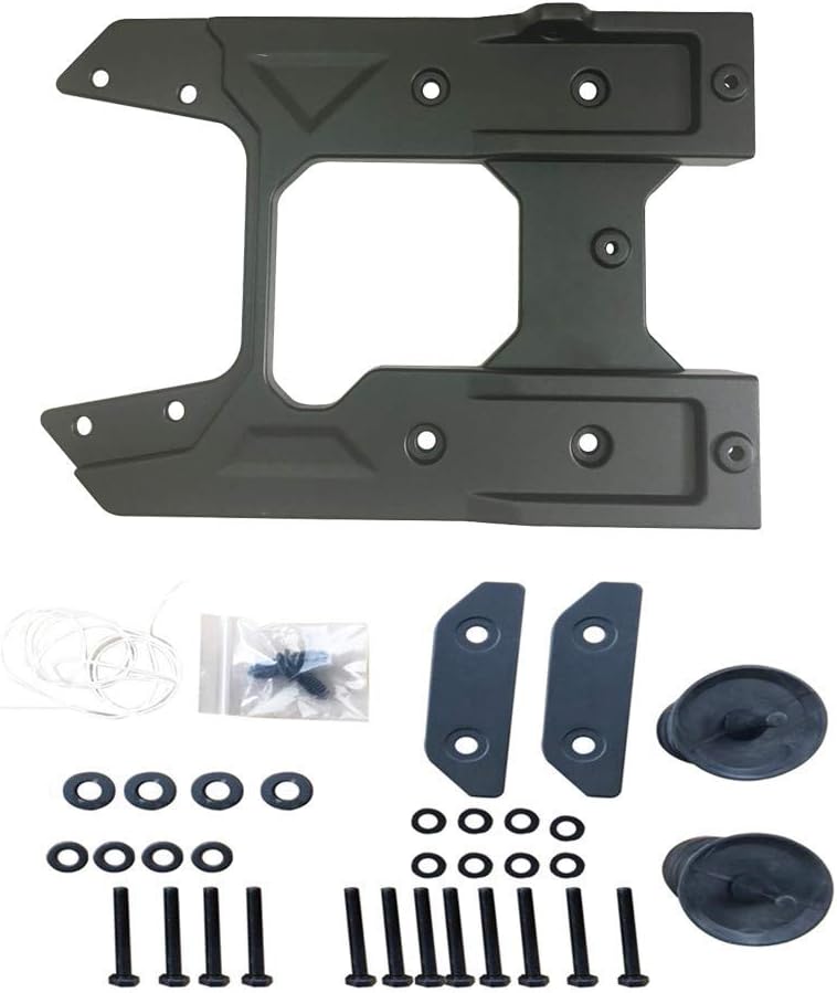 SXMA Spare Tire Carrier Tailgate Bracket Hinge Reinforcement System for Jeep