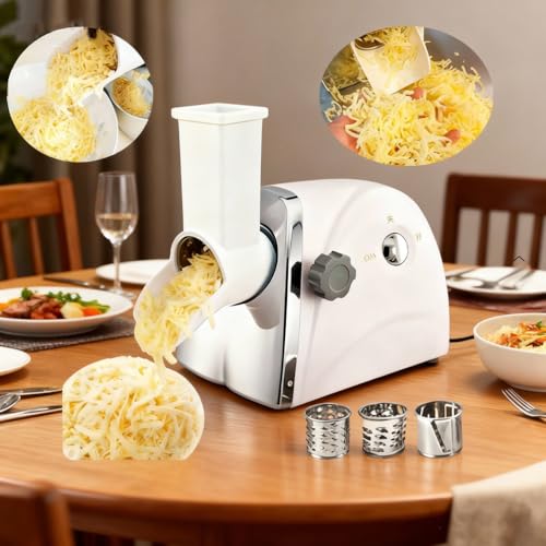 Rallador eléctrico multifunción para queso y vegetales miniatura 1