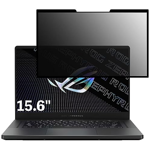 ASUS ゲーミングノートパソコン ROG Zephyrus G15 15.6インチ 16:9 対応 粘着式 覗き見防止フィルター プライバシーフィルター パソコン PC 液晶保護フィルム ブルーライトカット 反射防止 着脱簡単 保護シート 着脱式