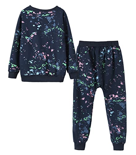 Image of Urtrend Little Girls' Kids 2 Pieces Long Sleeve Top Pants Leggings Clothes Set Outfits