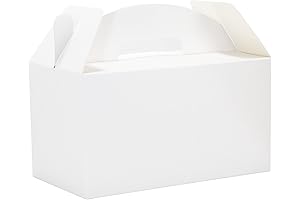 HUAPRINT White Treat Boxes 30 Pack For Party Wedding