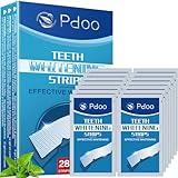 Bande Blanchiment Dentaire 44 Bandes - Blanchiment Dentaire sans Peroxyde - sans Sensibilité à la Douleur - Whitening Strips Efficace, Élimine Taches Café/Thé/Vin, Résultats Visibles Rapidement