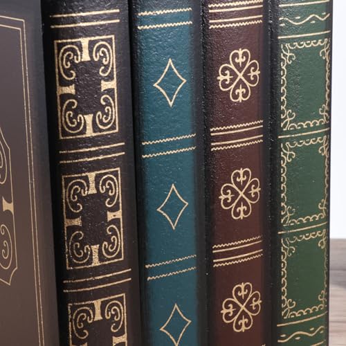 Boîte de rangement livre en MDF décoratif rétro avec compartiment secret
