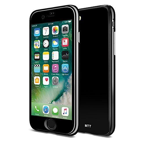 MTT Apple iPhone 8 360° Front and Back Case Along with Tempered Glass ...