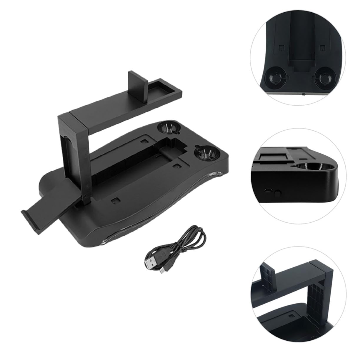 Gatuida Soporte De Carga Para Controlador De Vr Estación De Carga Para Gafas Vr Organizador Para Controlador De Sala
