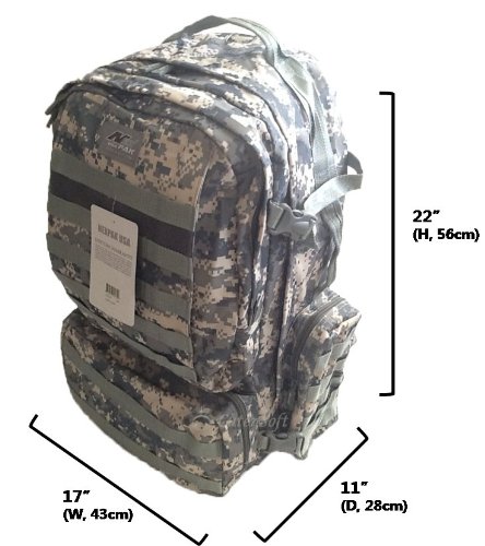 22" 4300Cu.in. Tactical Hunting Camping Hiking Backpack Op822 Dm Digital Camouflage #TOP4