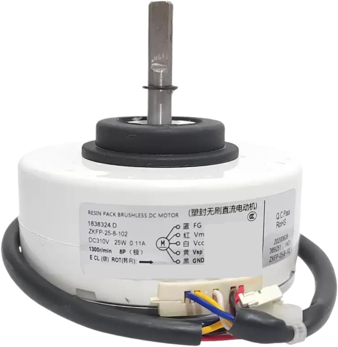 Air Conditioner 1838324.D Fan ZKFP-25-8-102 Internal Fan Brushless DC Motor