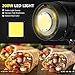 Neewer 200W LED Video Light, Dimmable 5600K LED Continuous Lighting with 2.4G Wireless Remote, CRI 95+, Bowens Mount, 21000LM for YouTube Video, Studio Portrait/Product Photography, Wedding, Interview