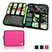 BUBM Universal Cable Organizer Electronics Accessories Case Various USB, Phone, Charge, Cable organizer Travel Organizer-king Size