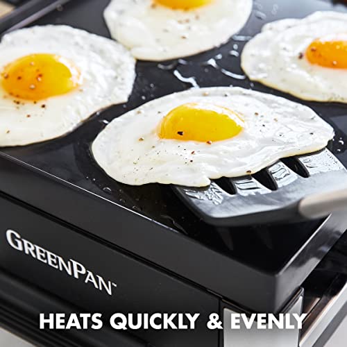 GreenPan Electrics Healthy Ceramic Nonstick, 3-in-1 Reversible Grill, Griddle & Raclette CC005115-001 の商品画像 3