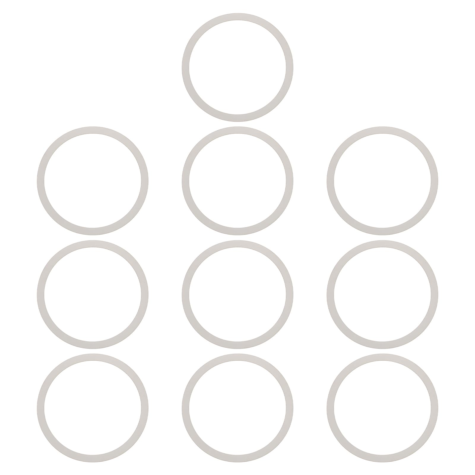 LT Easiyl 10Pcs 28.6mm Headset Shim Micro Spacer for Mountain Bikes with 1-1/8 Inch Handlebars 29x33.5x0.2mm