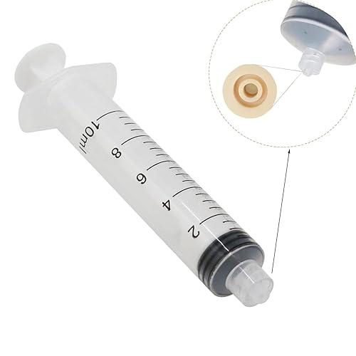 Miniatura 4 de QIYADIN Pezones de lactancia para mascotas con jeringas para gatos y perros, 4 pezones de silicona y 2 jeringas de 0.3 fl oz, reemplazo de biberón