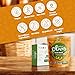Nutruit Olives Snacks - Pitted Olives with Rind of Orange - Fresh Aegean Green Olives - Vegan, Non-GMO, Gluten Free, Kosher, Paleo, Sugar Free - Comes with Wooden Stick - 1.2oz (20-Pack)