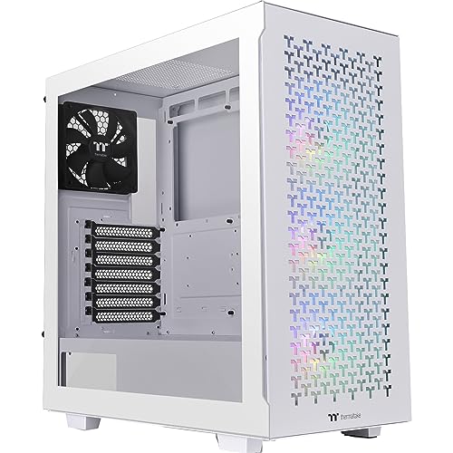 thermaltake cas de la tour v350 tg argb air snow - vue 5