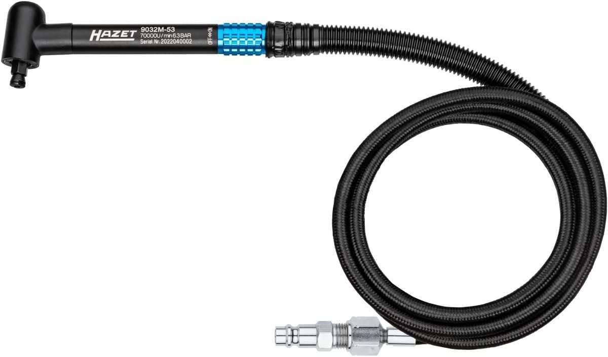 HAZET 9032M-53 micro-meuleuse d'ajustage avec filetage de 12,91 mm