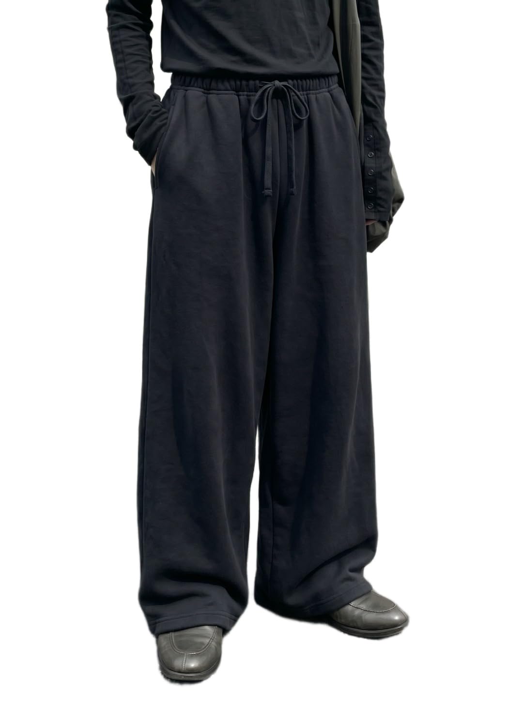 dockstreet Track Pant for Men || Baggy Fit || Track Pants || Full Elastic Jogger Track Pant || 100% Cotton-picture-36