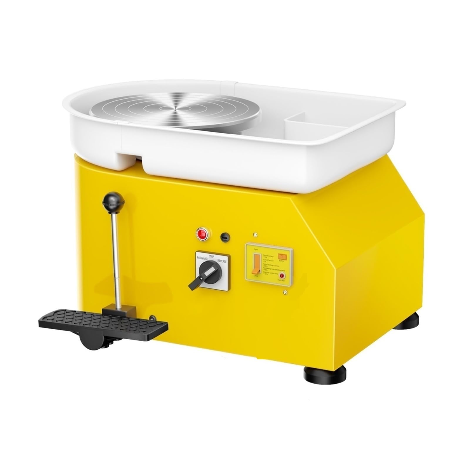 Elektryczne Koło Garncarskie 350 W, Tarcza Garncarska Z Płytą 25 Cm, 300 Obr./min. Maszyna Do Garncarstwa Ceramicznego Obraca Się Stabilne Płynnie
