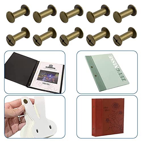 INCREWAY 60 set di viti Chicago assortite, 5 mm x