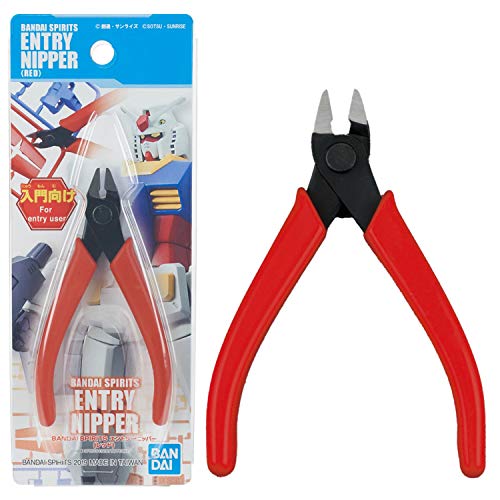 Bandai Gunpla 85137P/50577 BANDAISPIRITS ENTRY NIPPER RED - Zijsnijder voor bouwrobot Gunpla - Accessoires