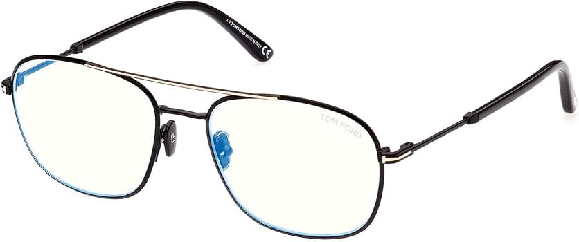Tomページ Tom Ford TF5831-B 020 Blue Control Glasses - US