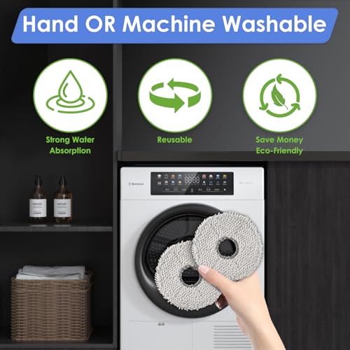 (10 Stück) Wischpads für ECOVACS DEEBOT T30 Pro Max/ T30 Pro Omni/ T30S/ T30S Combo/ X5 Pro Omni/ X2 Omni/ X2 Pro/ T20 Omni/ X1 Omni/ X1 PRO Omni/ X1 PLUS/ T10 Omni/ T10 Turbo / M12 Pro+/ X1 Turbo